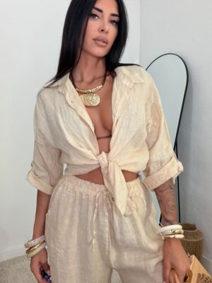 Conjunto Lino 100%