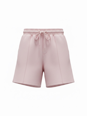 Pantalón Corto Chándal Rosa pastel