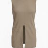 Top Cruzado Taupe