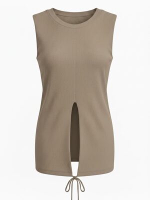 Top Cruzado Taupe