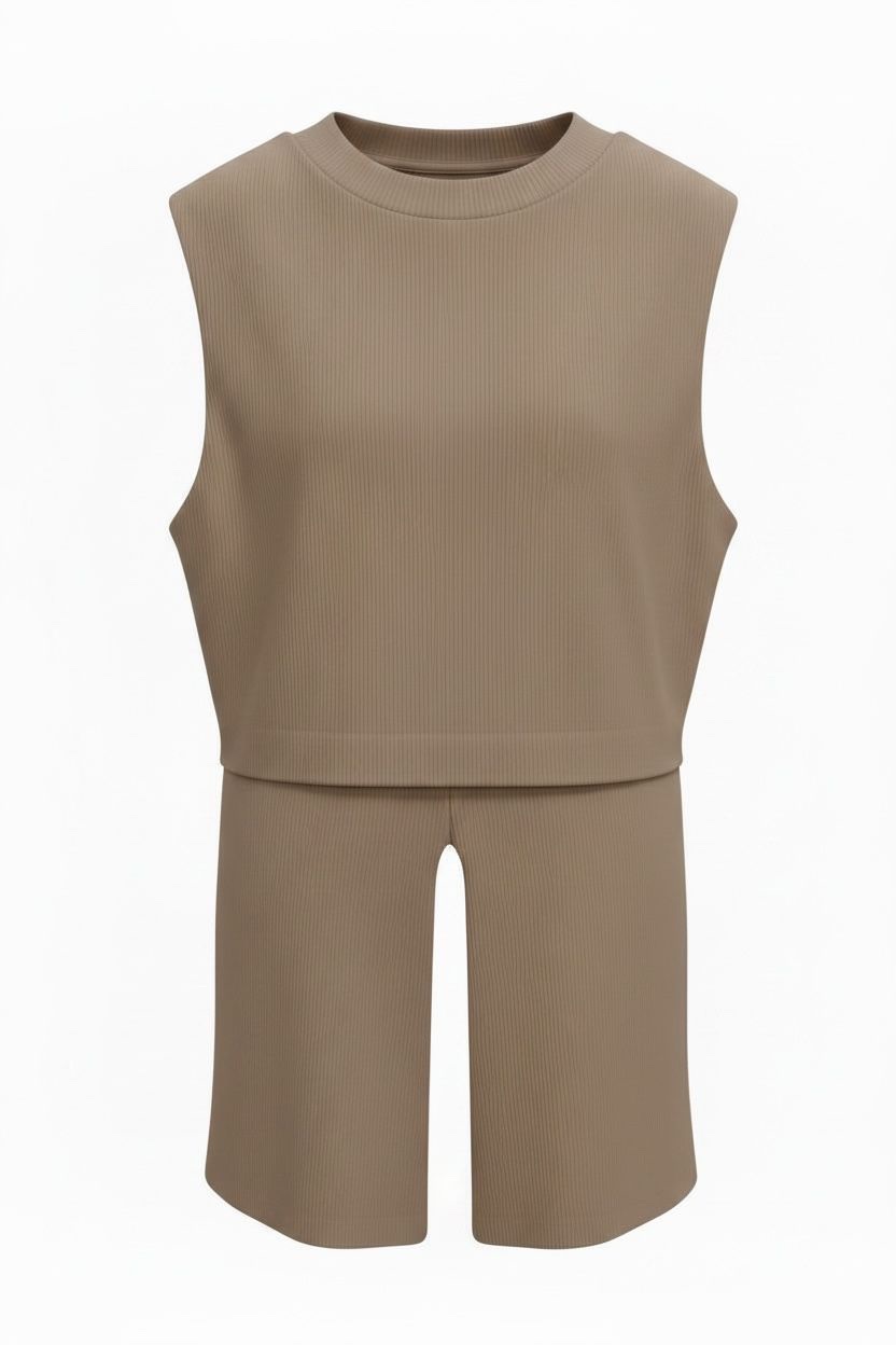 Top Cruzado Taupe - Imagen 2