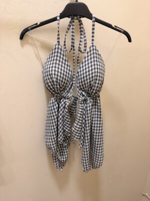 Alternative view of Top Boho Vichy