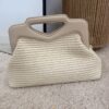 Bolso Rafia Polipiel Beige