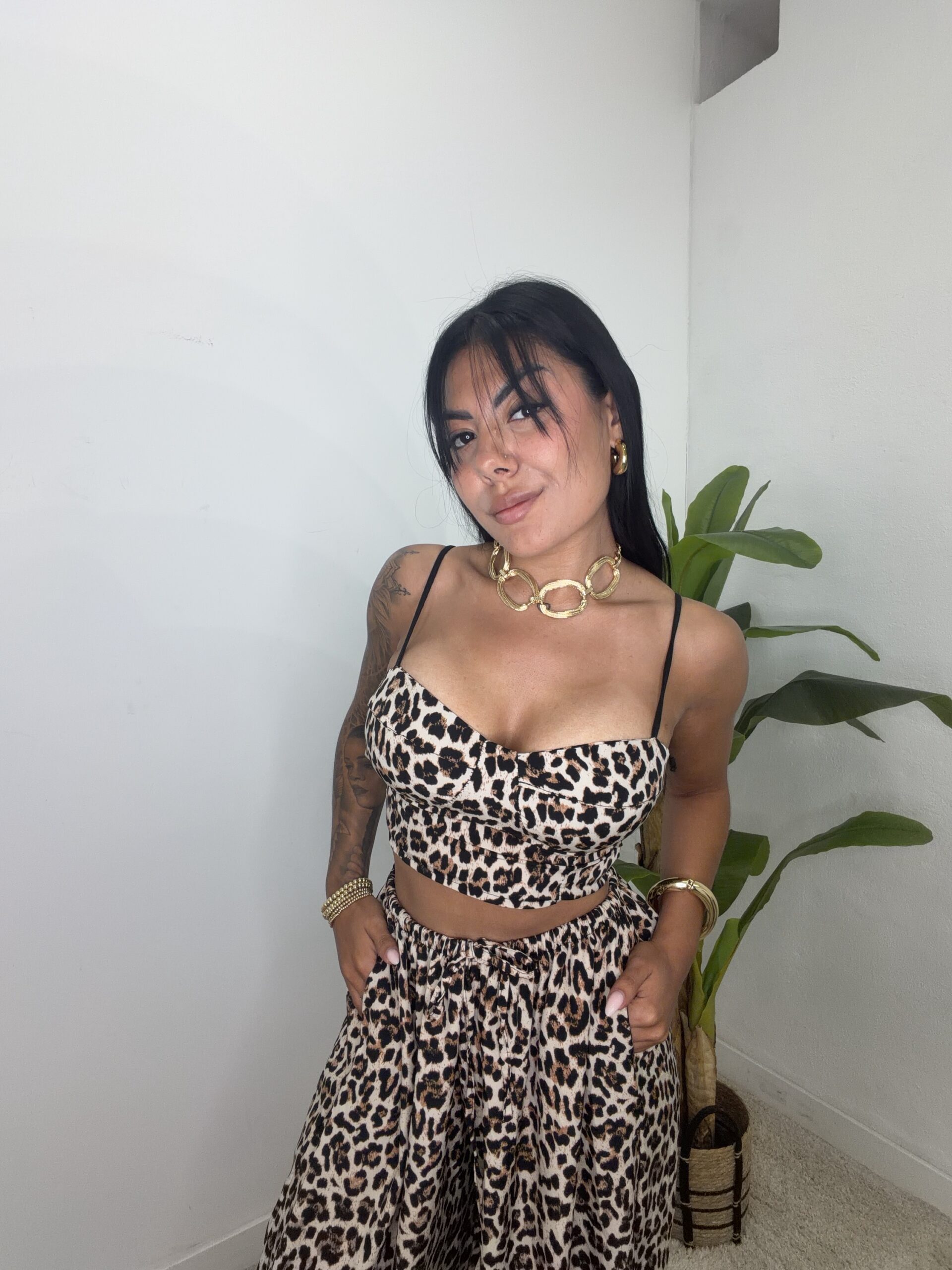 Top Animal Print