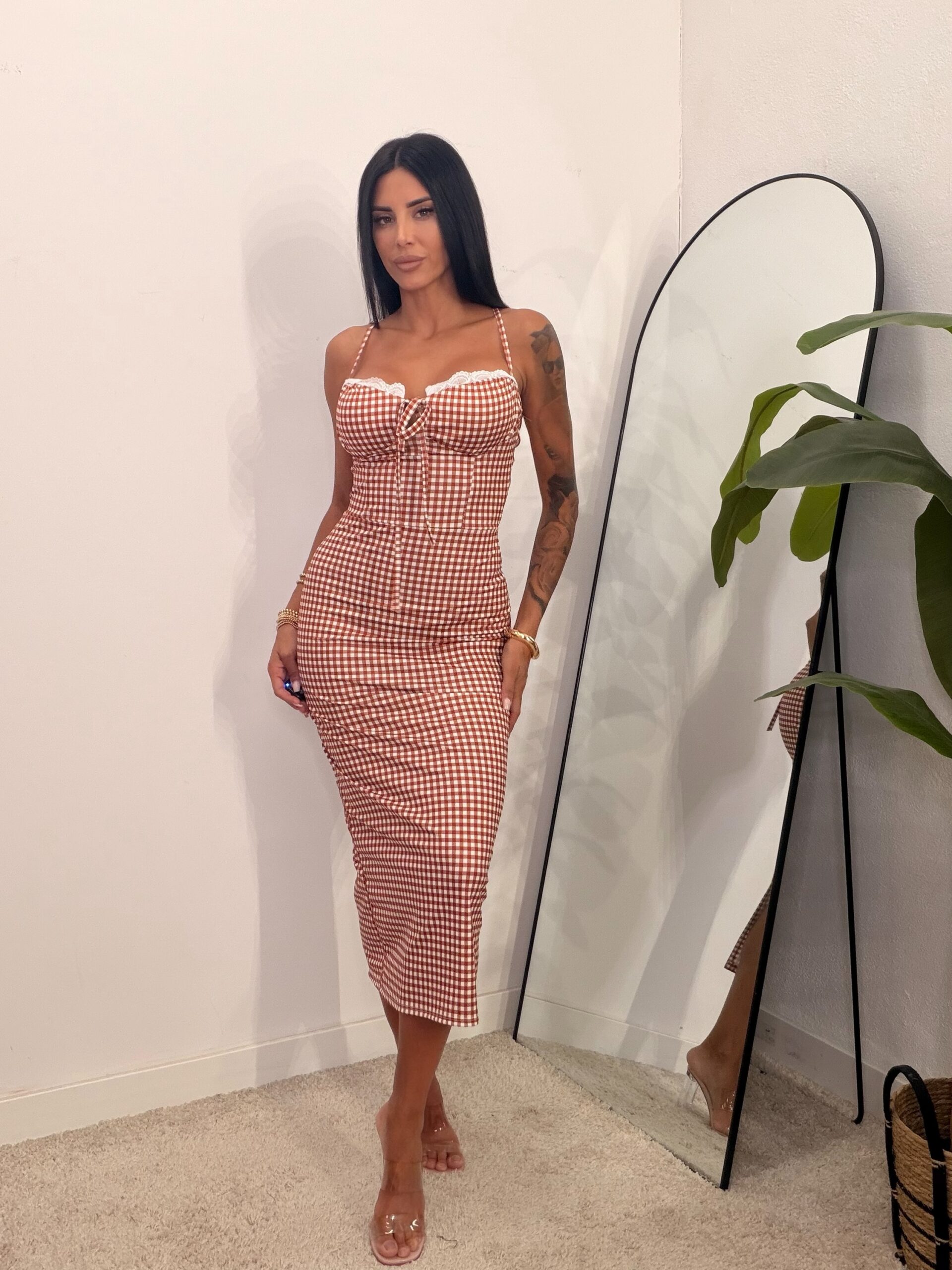 Vestido Vichy