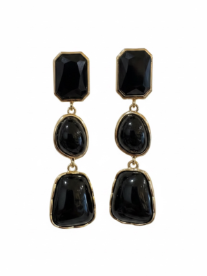 Pendientes Emperatriz Negro