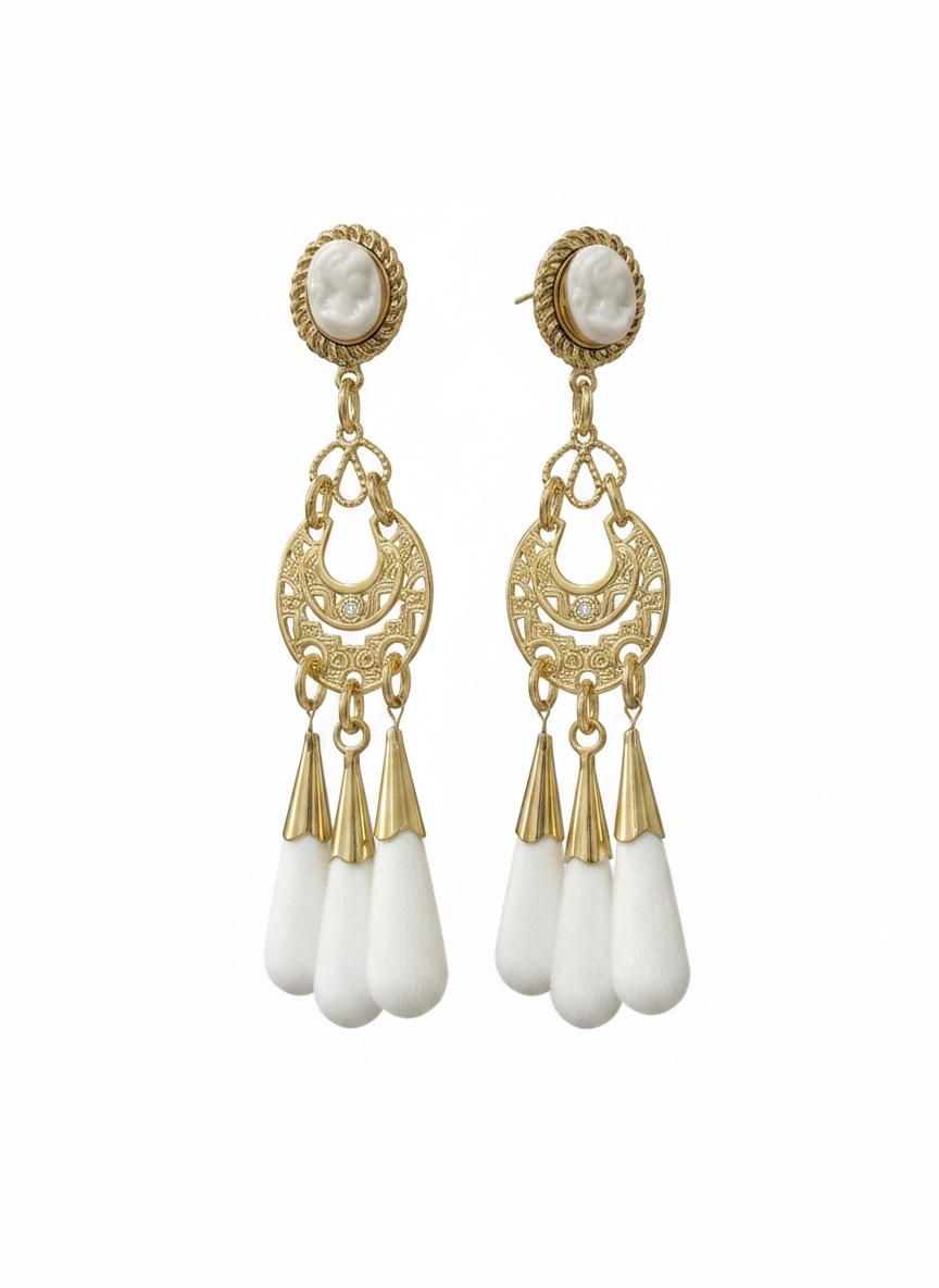 Pendientes Giralda Blancos