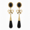 Pendientes Triana Negro