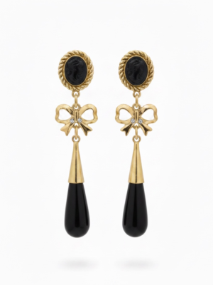 Pendientes Triana Negro