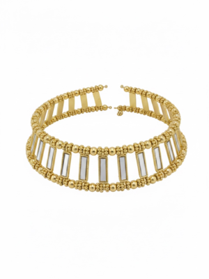 Collar Choker Rectángulos