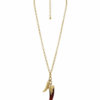 Collar Cuerno Cognac