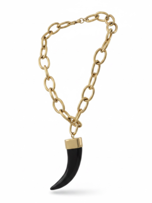 Collar Cuerno Ónix