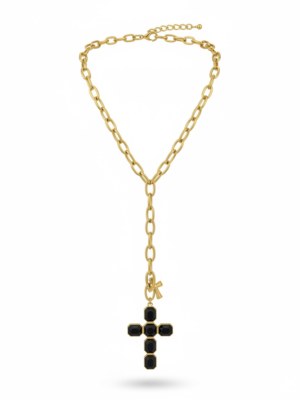 Collar Cruz Negra