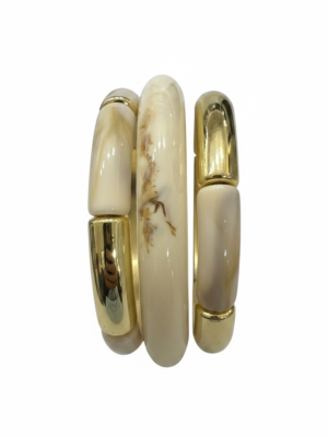 Conjunto de Pulseras Conjunto Blanco