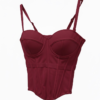 Top Corset Balconette Burdeos
