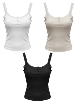 Camiseta Relleno Encaje