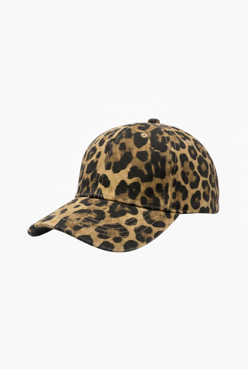 Gorra Leopardo Camel
