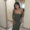 Vestido Brocado Tirante - Imagen 4