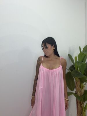 Alternative view of Vestido Beach Rosa