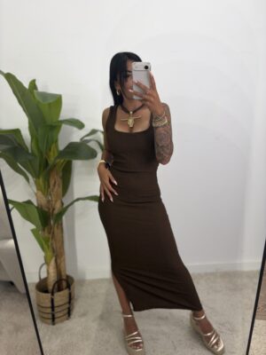 Vestido Brocado