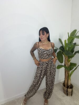 Pantalón Bombacho Animal Print