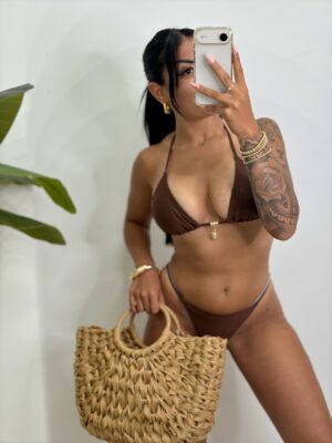 Alternative view of Bikini Detall Estrella Chocolate
