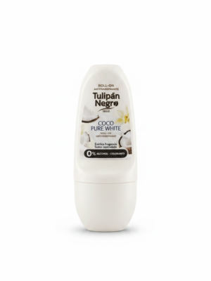 Roll-On Antitranspirante Tulipán Negro Coco Pure White