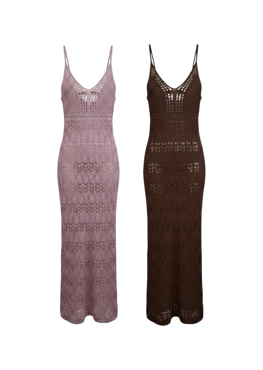 Vestido Largo Calado - Imagen 2