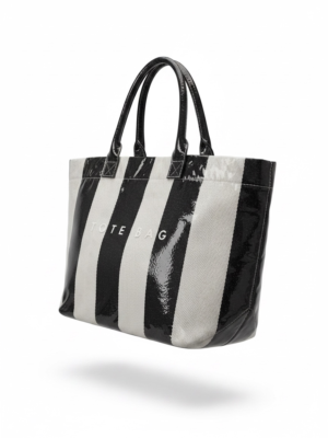 Bolso Tote Bag Negro y Blanco