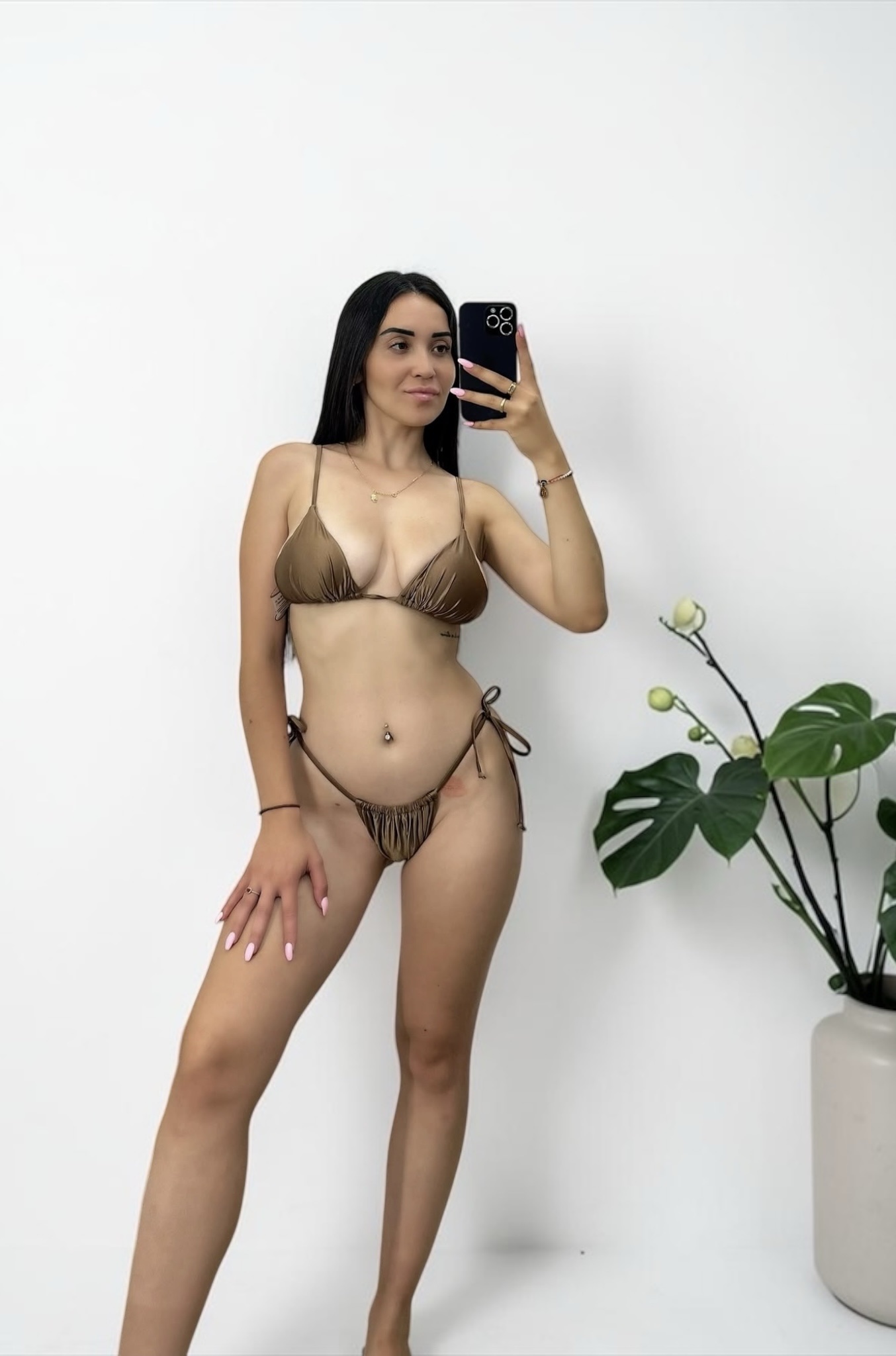 Bikini Chocolate Metalizado
