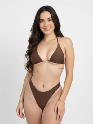 Bikini triángulo chocolate