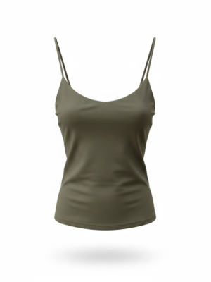 Camiseta Tirante Licra Verde Militar