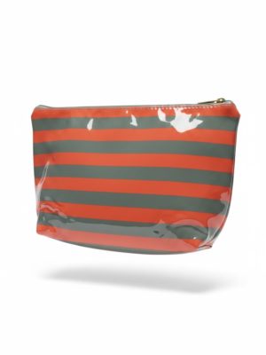 Neceser Raya Naranja y Verde