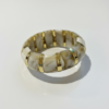 Brazalete Efecto Mármol Blanco Rota
