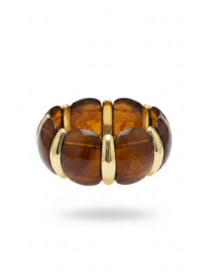 Brazalete Carey Marrón