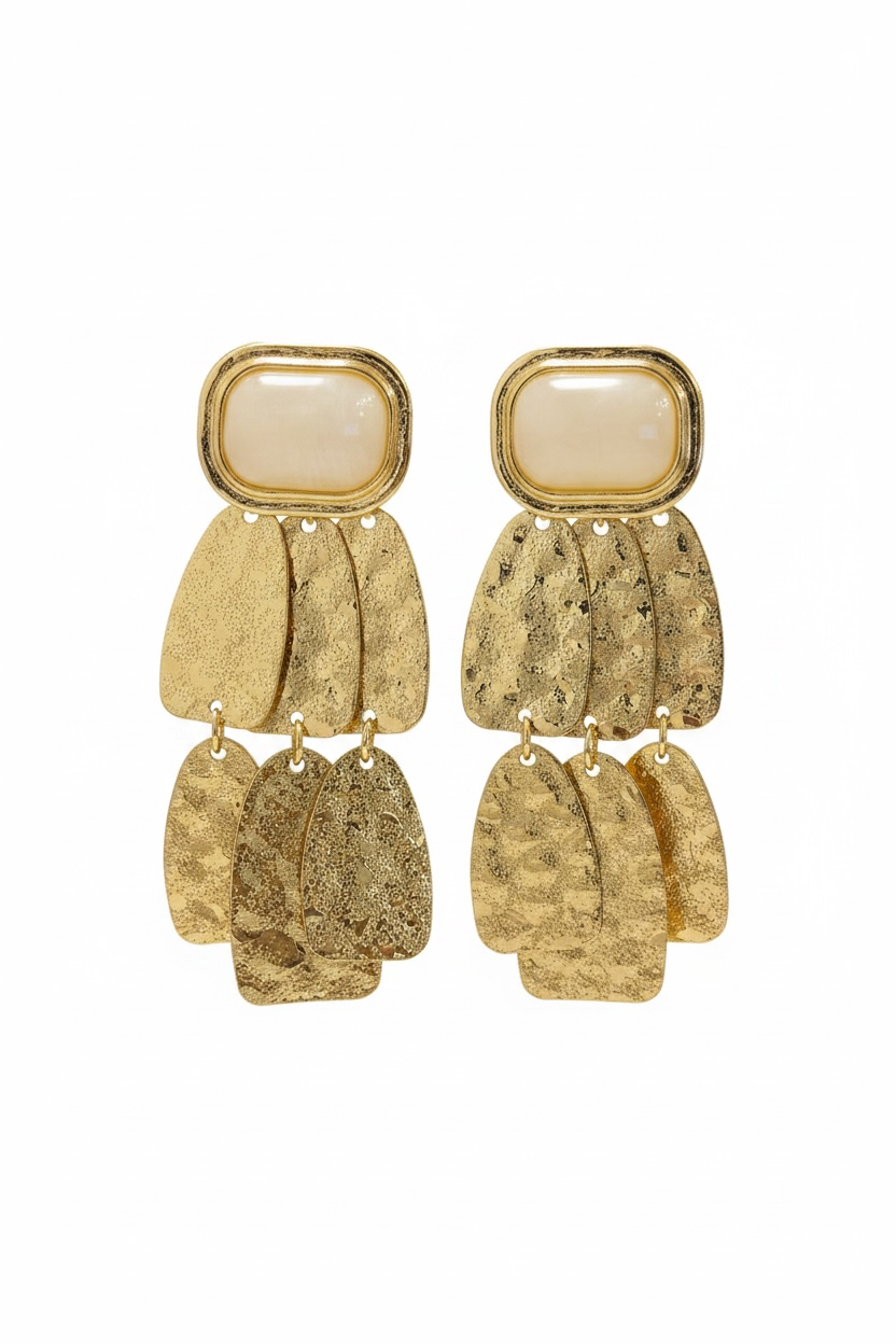 Pendientes con Piedra Nácar