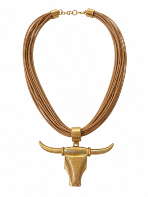 Collar Búfalo Taupe