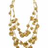 Collar Hojas Doradas