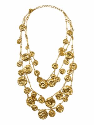 Collar Hojas Doradas
