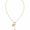 Collar Amuleto Solar Blanco