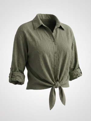 Camisa Nudo Verde Militar