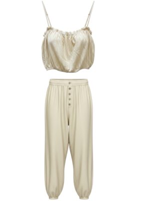 Conjunto Nácar Beige