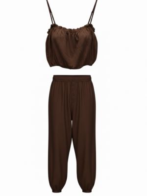 Conjunto Nácar Chocolate