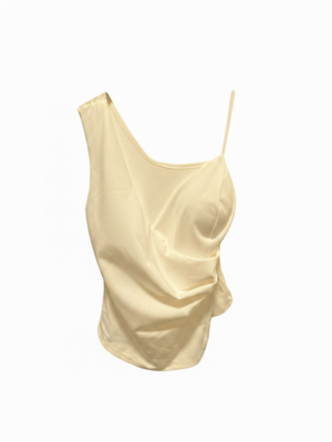 Top Cruzado Amarillo Pastel
