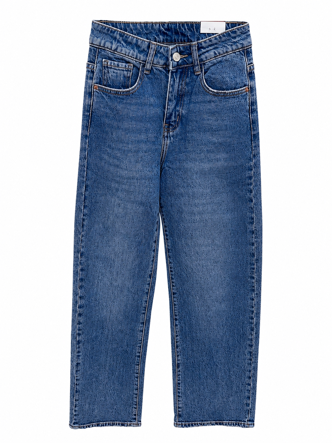 Jeans Straight Leg Demin Medio - Imagen 3