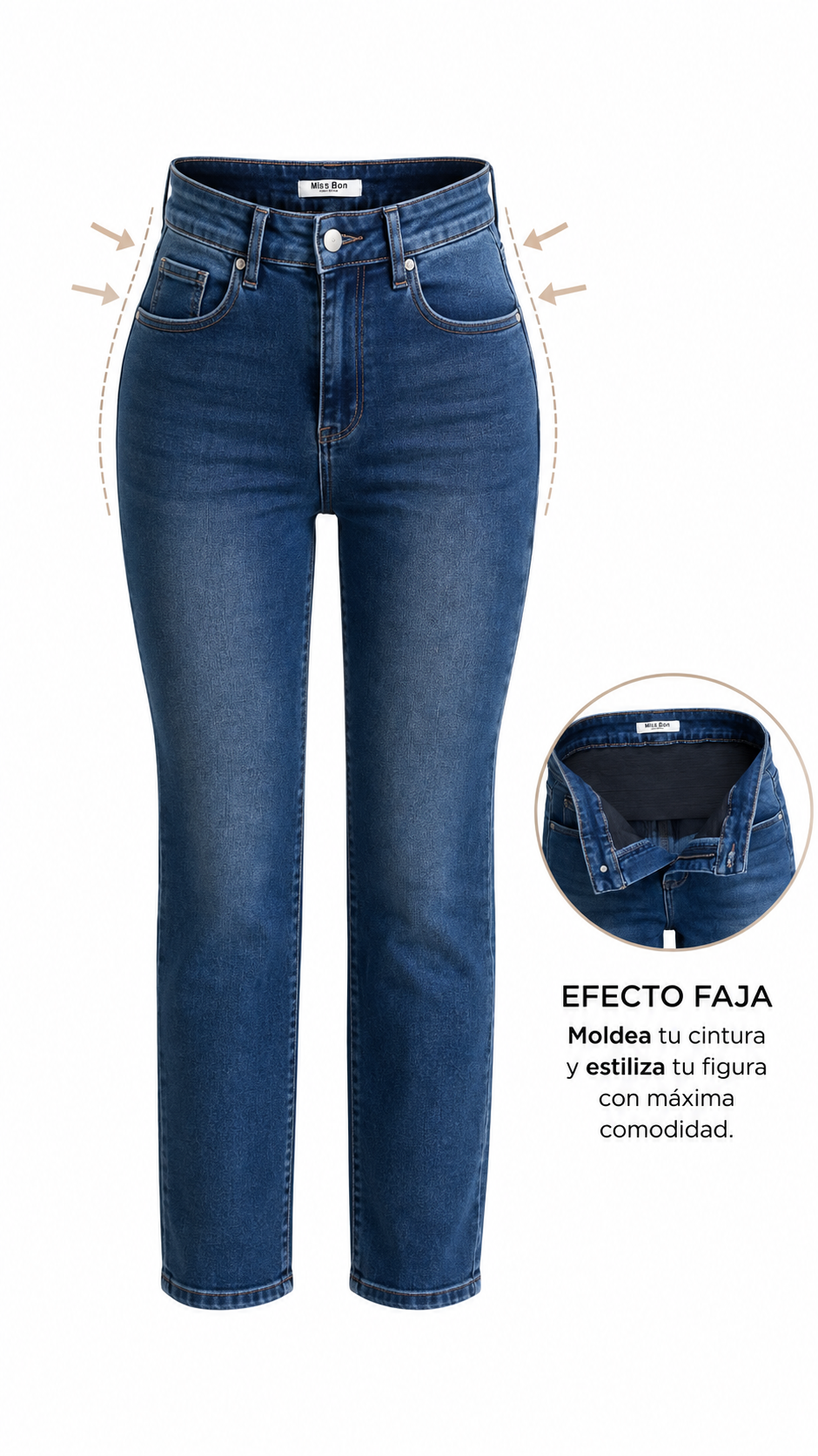 Jeans Efecto Faja