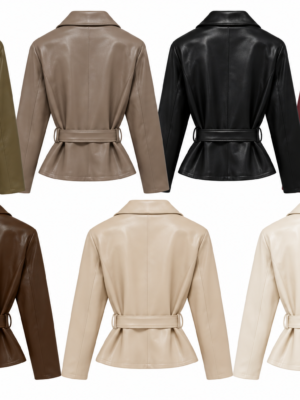 Alternative view of Chaqueta Polipiel Amarre