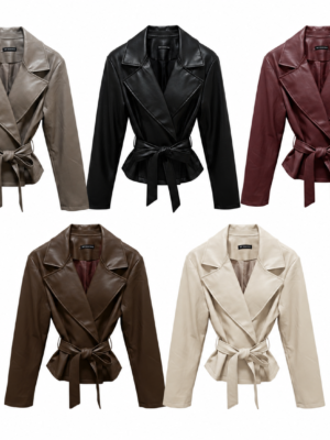 Chaqueta Polipiel Amarre