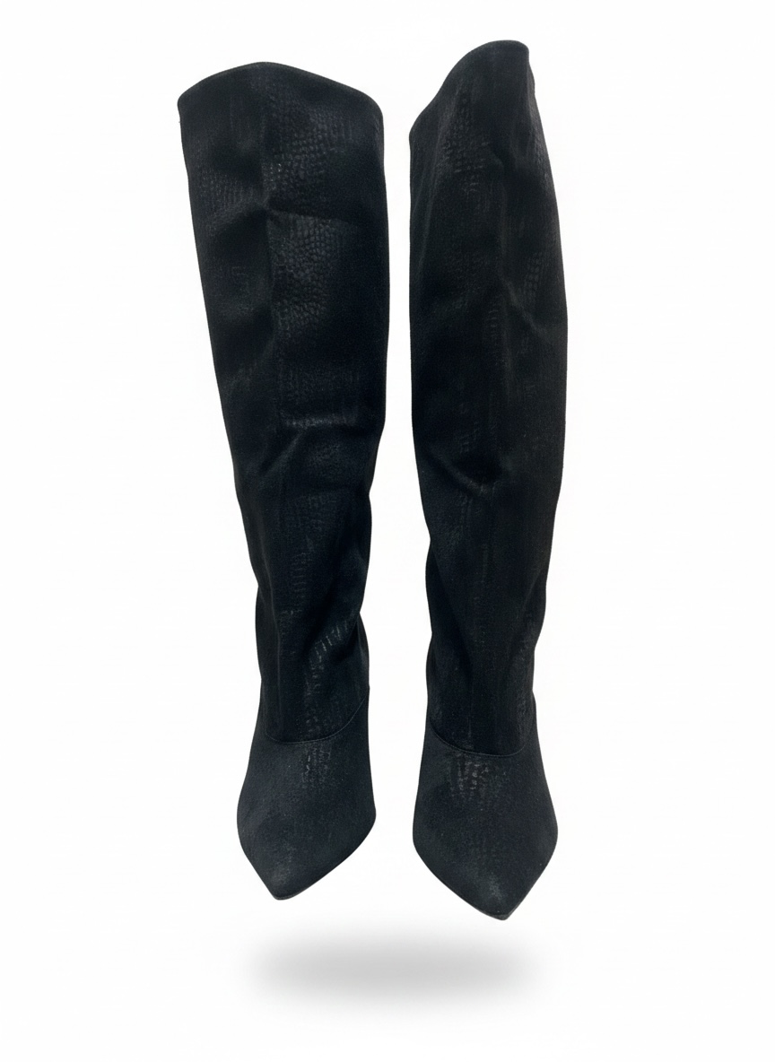 Botas Croco Negro