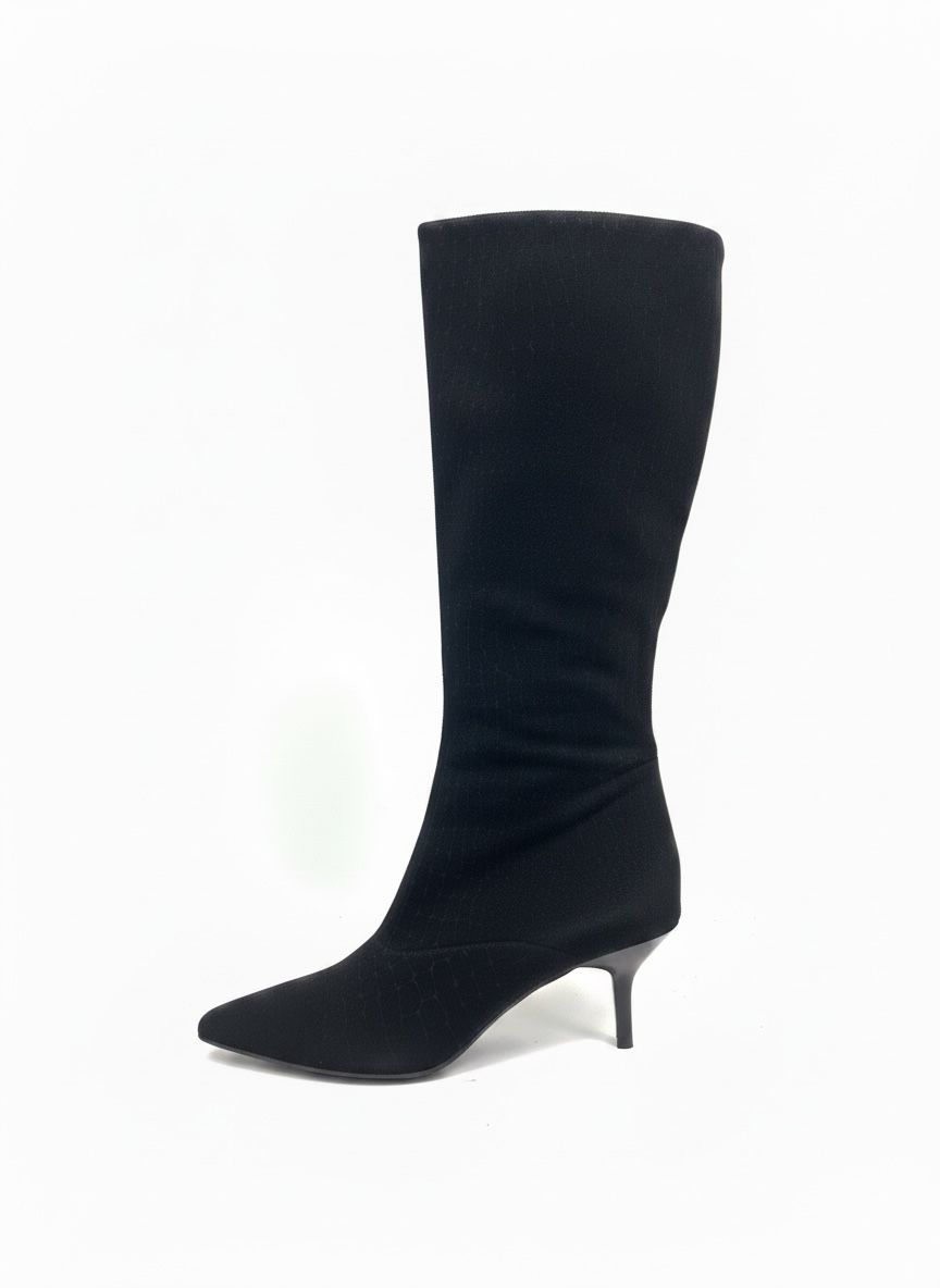 Botas Croco Negro - Imagen 2